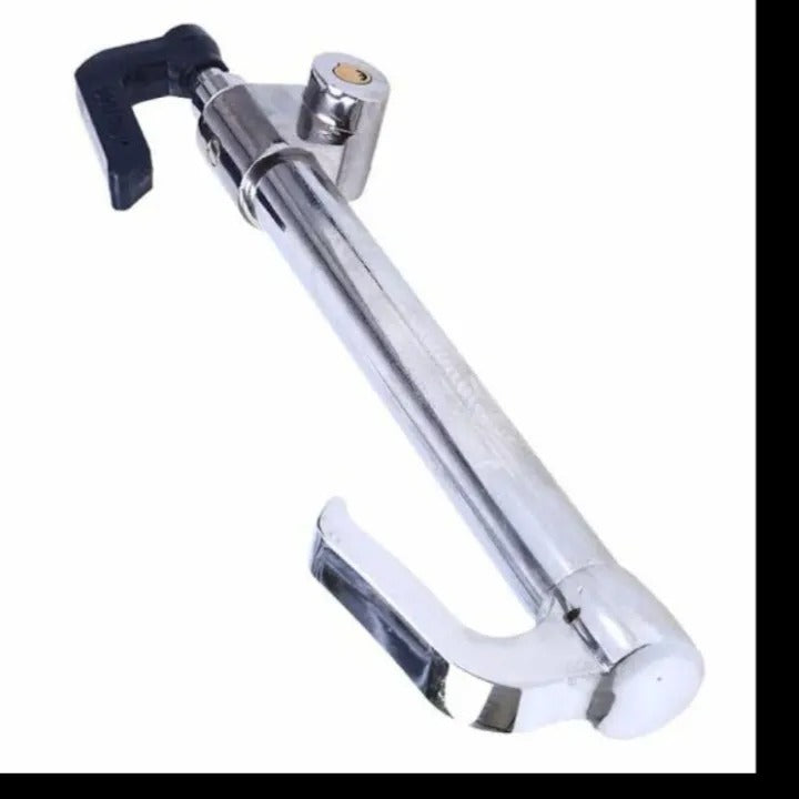 Steering to Pedal Lock Anti Theft Double Hook Steel Lock
