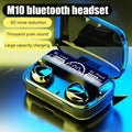M10 TWS Bluetooth 5.3 Earbuds with LED Display