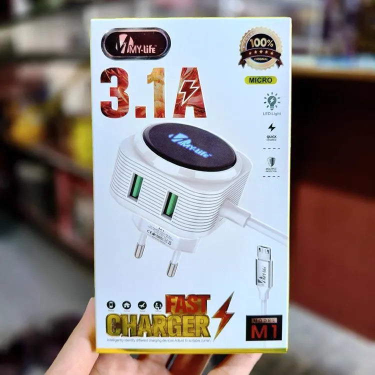 M1 3.1A Fast Charging Charger