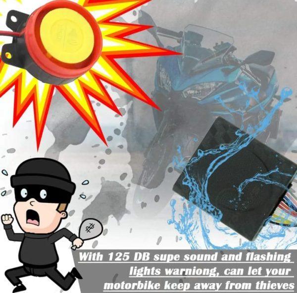 Premium Motorcycle Anti-Theft Security Kit