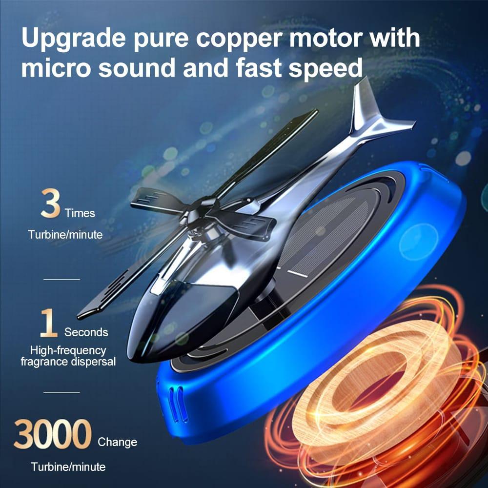 Solar Rotating Helicopter Air Freshener