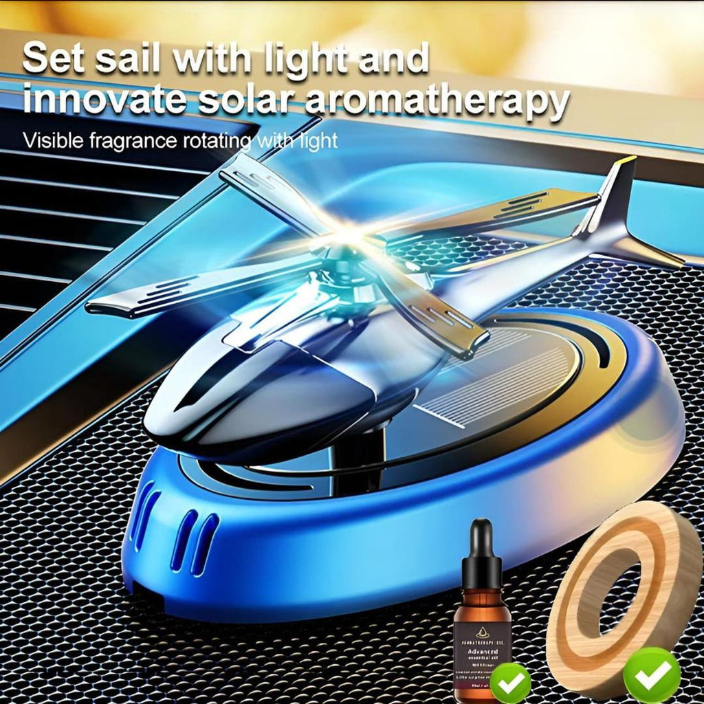 Solar Rotating Helicopter Air Freshener