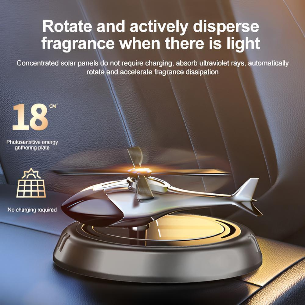 Solar Rotating Helicopter Air Freshener