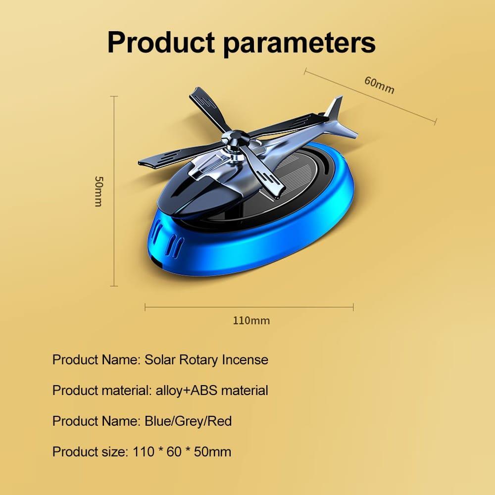 Solar Rotating Helicopter Air Freshener