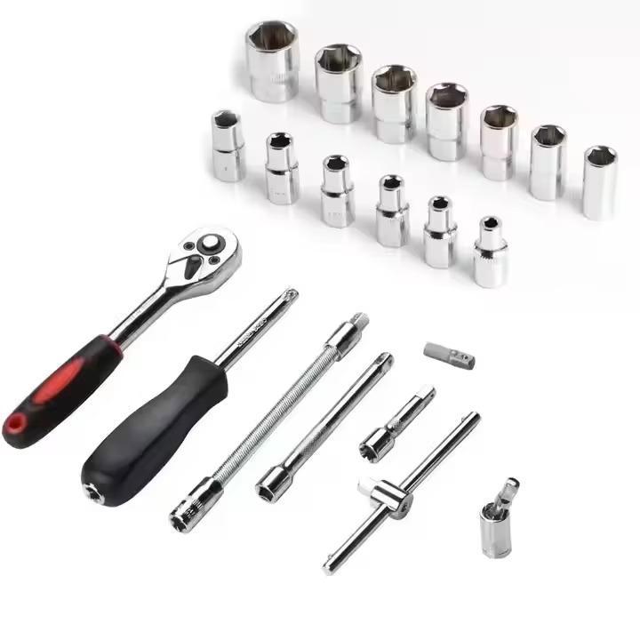 46 Pcs Chrome Vanadium Tool Kit Set