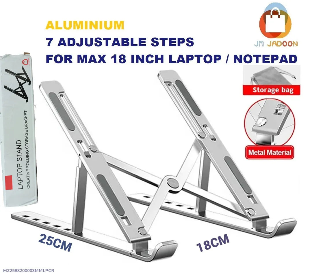 Folding Adjustable Aluminum Laptop Stand