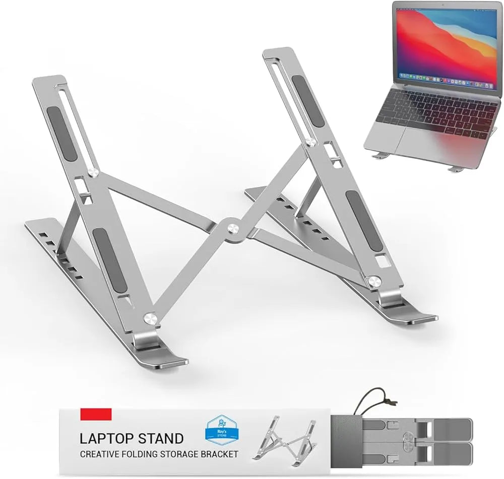 Folding Adjustable Aluminum Laptop Stand