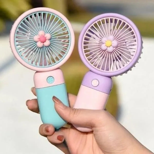 Portable Foldable Desk Fan with LED Display
