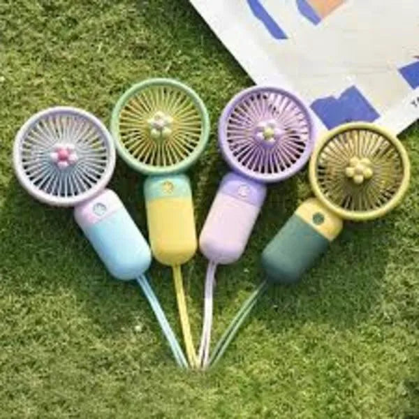 Portable Foldable Desk Fan with LED Display