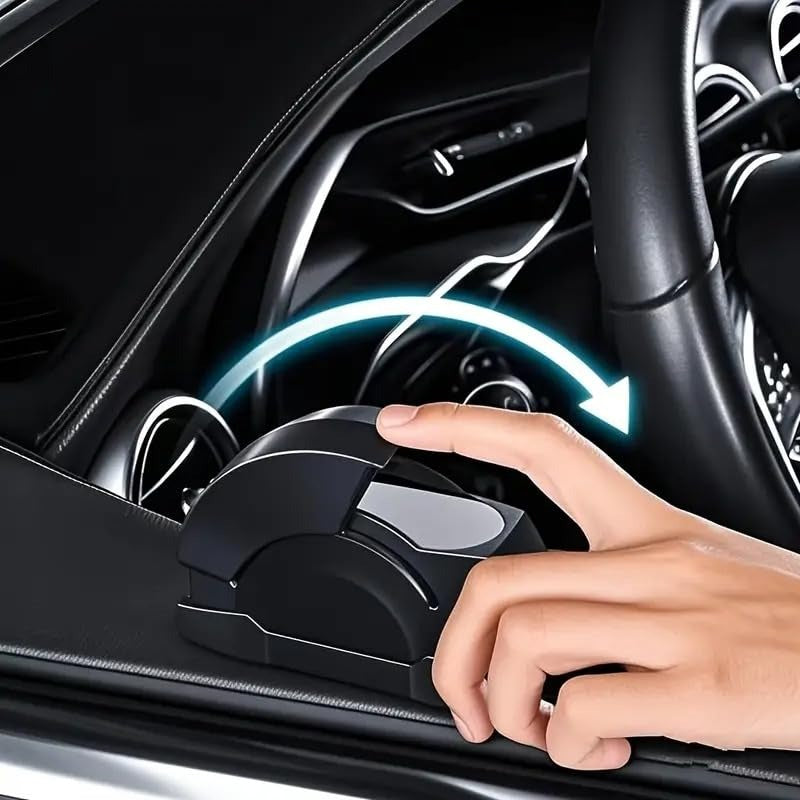 Portable Car Ashtray Door Mounted Smokeless Ash Tray With Lid