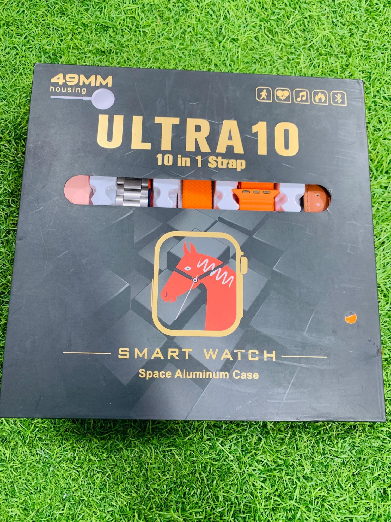 Smart Watch – HD Display, BT Calling, 10-in-1 Straps