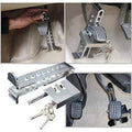 Car Stainless Steel Anti-Theft Brake Clutch Pedal Lock