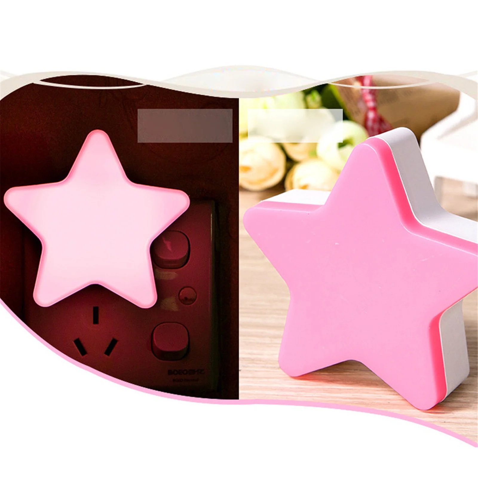 LED Star Night Light – Sensor Control