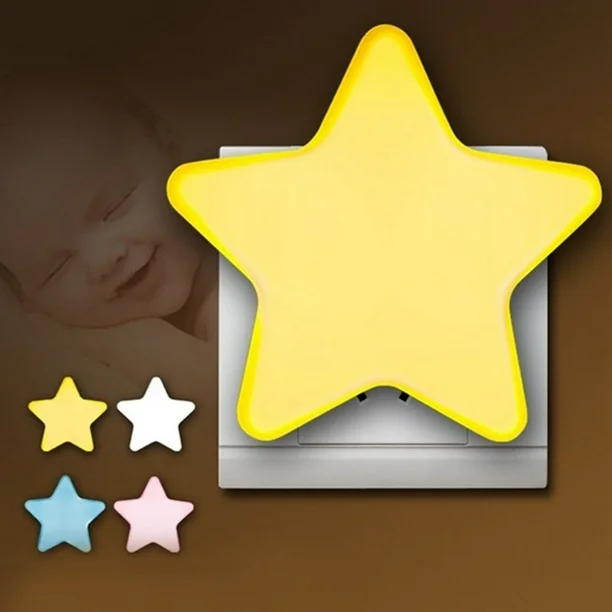 LED Star Night Light – Sensor Control